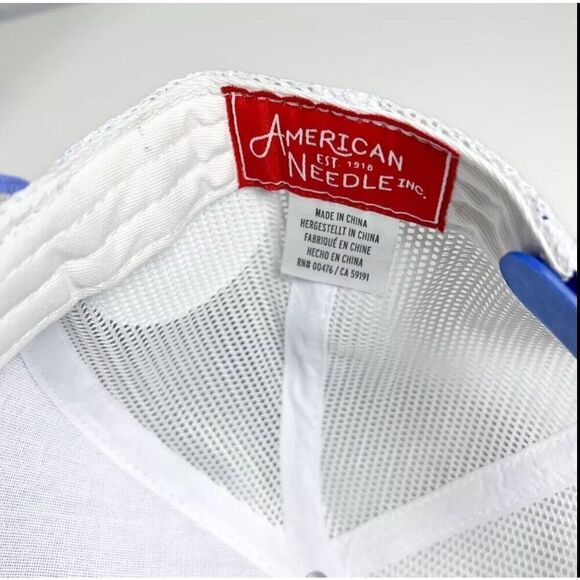 American Needle California Golden State Warriors Foam Panel Mesh SnapBack Hat Ca - Picture 7 of 7